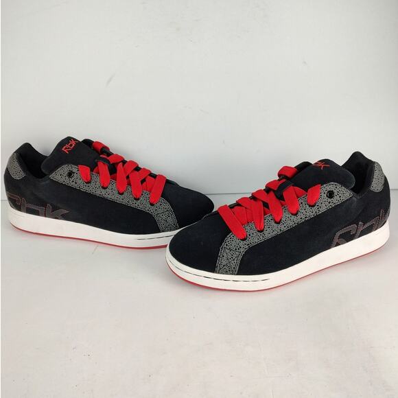 New Rare Vintage Reebok Musika Black Red Skate Shoes 2004 mens size 8 main image 6